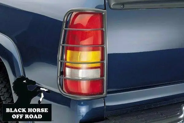 Yukon XL | Denali Kasei Tail Light Schoet Lightning Carlamps Black Fit 00-06 GMC